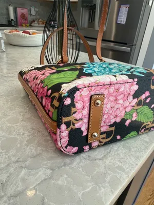 Dooney & Bourke Hydrangea Monogram Miller Shopper Tote thumbnail 5