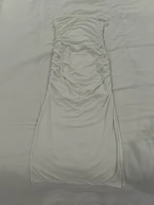 Bershka Strapless Midi Dress thumbnail 4