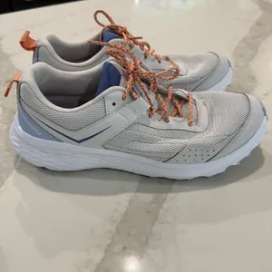 Columbia Vertisol Trail Hiking Shoes Womens 11 Silver Grey Apricot Fizz Gorpcore thumbnail 3