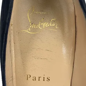 Christian Louboutin So Kate 120 Suede Pointed Toe Pumps Black Size 38 thumbnail 13