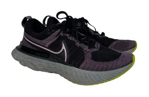 Nike React Infinity Run Flyknit 2 Athletic Running Sneakers Violet Dust CT2423 thumbnail 1