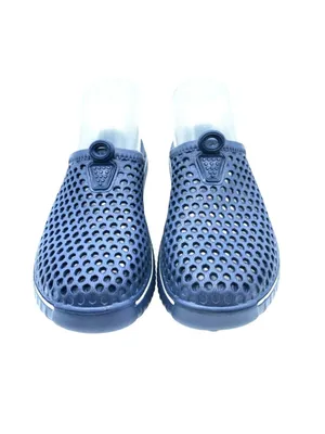 Womens Water Shoes Slip On Rubber Mesh Clog Blue Size 38 US 7 thumbnail 2