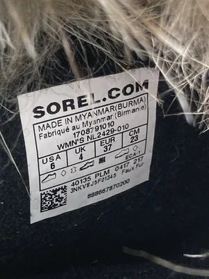 -Sorel Joan of Arc Snow Boots Womens Size 8 Black Waterproof Winter Faux Fur thumbnail 11