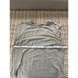 FRAME Le Mid Rise Muscle Tee‎ Small boho layered athleisure minimalist classic thumbnail 5