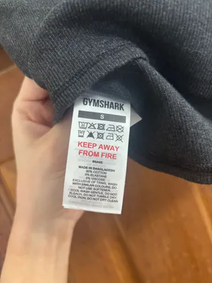 Gymshark Charcoal Tee Shirt thumbnail 5