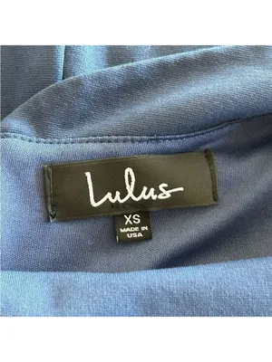 Lulus Blue Sleeveless Scoop Neck Fit and Flare Mini Dress XS thumbnail 3