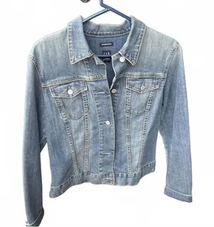 GAP Denim Jacket - Stretch, Classic Blue, Size L thumbnail 1