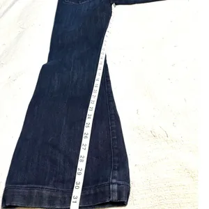 7 For All Mankind Charlize Bootcut Jeans Dark Wash Size 30 Made in USA thumbnail 10