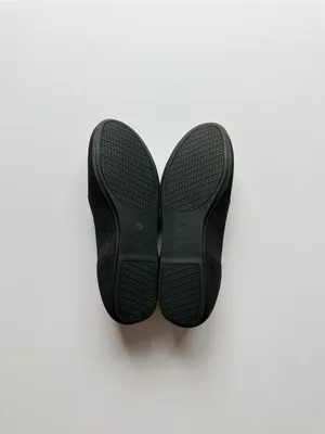 Rothy's The Loafer Black with Blue Trim Slip On Shoes thumbnail 10