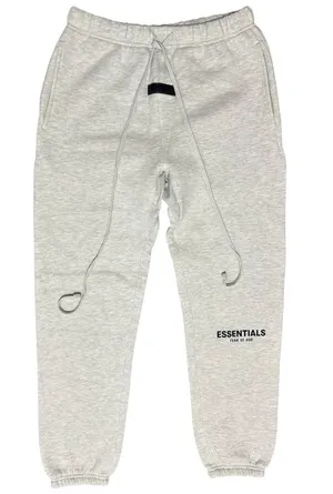 Essentials Fear of God Women’s Uni-Sex XS Heather Light Grey Joggers Sweatpants thumbnail 1