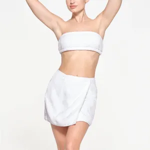 )Skims TERRY COVER UPS MINI WRAP SKIRT size‎ XL NWT thumbnail 8