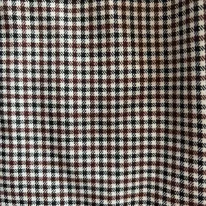 SHEIN Brown + white houndstooth-patterned mini or straight skirt Size L thumbnail 4