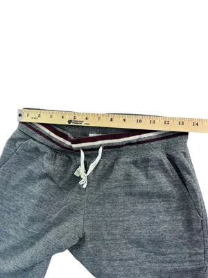 Garage Grey Track Joggers with Striped Waistband thumbnail 3