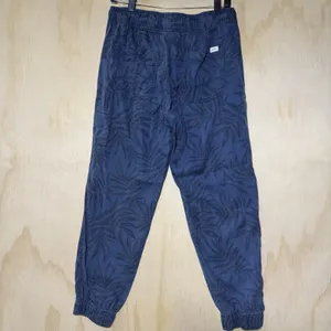 Orvis Women's‎ Jogger Pants Medium Blue Leaf Print Lyocell Elastic Waist thumbnail 6