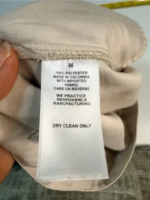 NONchalant Cream Wide-Leg High-Rise Trousers thumbnail 5