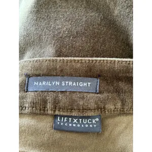 NWT NYDJ Marilyn Straight Corduroy Pants Coffee Bean Brown 22WP thumbnail 7