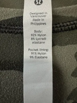 Lululemon Its Rulu Run Long Sleeve Shirt in Heritage 365 Camo Medium Olive Multi thumbnail 13