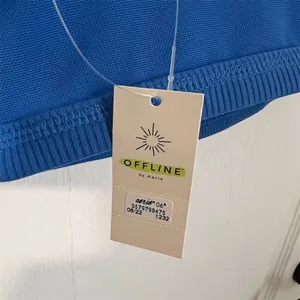 Aerie Women's Size Medium‎ Blue Strappy Sports Bra V-Neck Yoga Pilates thumbnail 9