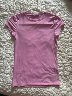 Hot Pink ZARA Top thumbnail 1