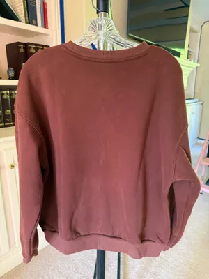 Caracilia Women's Oversized Crewneck Sweatshirt thumbnail 2