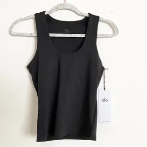 ALO Softsculpt No Nonsense Bra Tank Black XS thumbnail 2