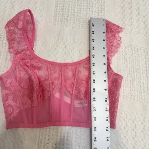 Victoria's Secret Dream Angels small Boho cap sleeve corset BC 3185 thumbnail 3
