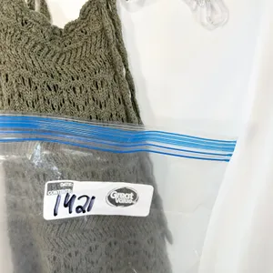 Abercrombie & Fitch XS Halter‎ Top Y2K VTG Crochet Olive Green Cotton Boho 1421 thumbnail 10