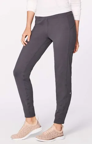 LULULEMON Run‎ On Jogger Pant Grey size 6 thumbnail 1