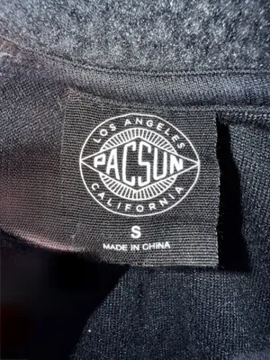 PacSun Lightweight Black Sherpa Jacket thumbnail 3