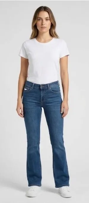 Lee Women's Boot Cut Jeans - Blue 03 thumbnail 1
