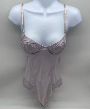 Urban Outfitters Out From Under Elegant Lavender Bodysuit-Under Wire in Bra-Sz M thumbnail 1