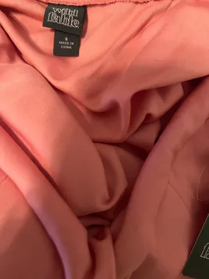 Sexy pink floral wedding guest dress thumbnail 5