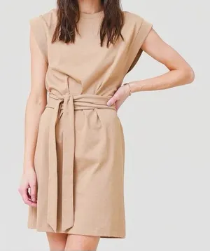 Vince short sleeve tie waist dress size‎ xs thumbnail 1