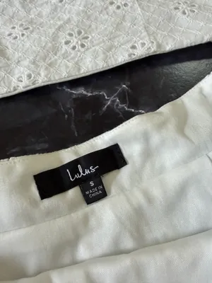 Lulus White Eyelet Set thumbnail 3