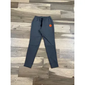 NCAA Clemson Sweatpants Size S Gray Elastic Waist Drawstring Embroidered Logo thumbnail 4