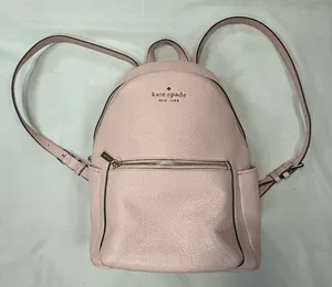 kate spade Pale Pink Pebbled Leather  Backpack thumbnail 1