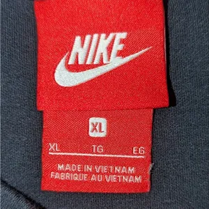 Nike Air Black Cropped Elastic Band Sports Athletic Tank thumbnail 6