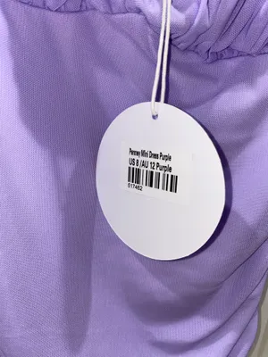 NWT Princess Polly Purple Penney Mini Dress 8 thumbnail 3