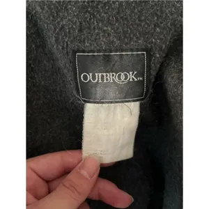 Outbrook Fleece Lined Rain Jacket Womens Medium Cream Hooded Utility Coat thumbnail 13