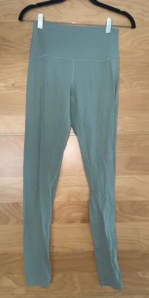 lululemon athletica light Green High-Rise Leggings thumbnail 1