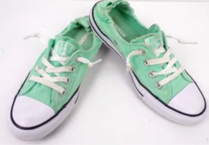 Converse Chuck Taylor All Star Shoreline Mint Green Slip-On Sneakers Size 9.5 thumbnail 1