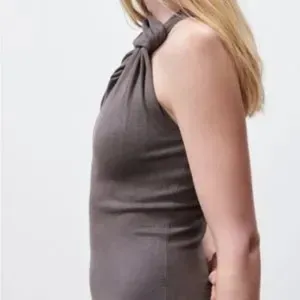 Zara Twist Knote Neck Knit‎ Midi Dress Womens Size S thumbnail 2