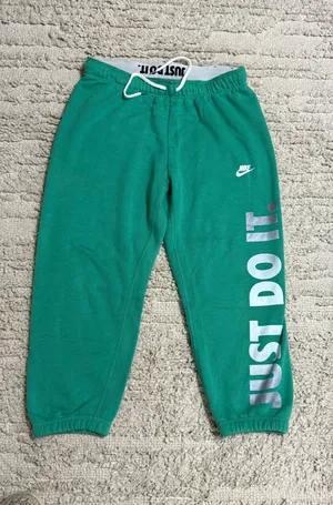 Nike Women's Sportswear Rally "Just Do It" Graphic Fleece Sweatpants size Large thumbnail 1