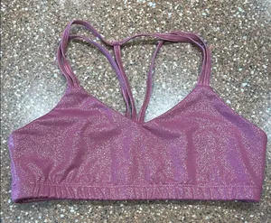 Beyond Yoga Sparkling Pink sports Bra size Small thumbnail 1