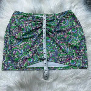 Kasakai Hendrix Bikini Top and Pippa Swim Skirt in Paisley Princess thumbnail 11