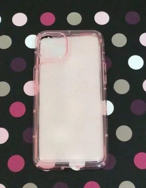 NWT Clear Dusty Pink iPhone 14 Plus Case thumbnail 1