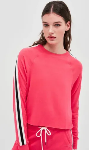 Splits59 Cropped Warm Up Sweatshirt thumbnail 1