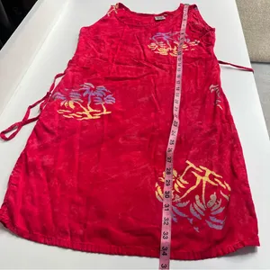 Imperfect vacation dress Max Mehra medium sleeveless tropical mini dress resort‎ thumbnail 5