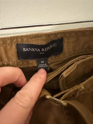 Banana Republic High-Rise Tapered Belted Cargo Pants 12 thumbnail 3