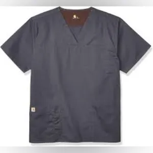 Carhartt gray rip stop‎ scrub top size medium thumbnail 1